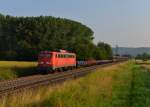 140 856 mit dem Henkelzug am 06.07.2013 bei Himmelstadt.