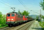 140 766 mit FE 46791 (Moerdijk–Wolfurt) am 17.04.2007 in Ltzelsachsen