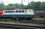 140 223 wartet in Aachen west auf den nchsten Einsatz. 04.06.2004