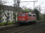 BR 140 028-2 von DB Cargo bei Bochum Hamme auf dem Weg nach Wanne Eickel.(09.04.2008)