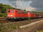 140 825-1 + 140 826-9. Bochum-Nord. 09.08.2008.