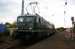 E40 128 mit E69 03 in Eltville. 10/2008