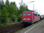 140 712-1 durchfhrt soebend den Bahnhof Gladbeck West.