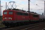 DB Cargo 140 572 zieht am 16.9.10 eine 155 und Gz durch Duisburg-Bissingheim