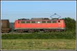 Mit etlichen Kesselwagen am Haken ist 140 675 am 15.7.2007 unterwegs, als sie bei Ltzelsachsen die Fotografen erfreute.