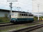 140 754 als Lokzug bei der Einfahrt in den Bahnhof Parndorf, am 18-09-2002