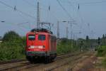 140 028-2 als Lz in Moers am 03.06.2011