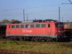 140 002-7 stand am 02.11.11 im Hbf Zwickau, Foto entstand vom Bahnsteig 1. 

