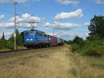 Am 30.06.2018 kam die 140 037(140 831) mit einem Containerzug aus Richtung Magdeburg nach Stendal und fuhr weiter in Richtung Uelzen.