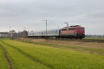 140 856 mit RB 89 Aalen-Donauwörth am 29.01.2023 bei Möttingen. 