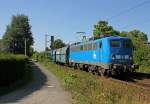 140 038-0 (140 851-7) der Press mit PKP Kohlezug in Bonn Limperich am 04.09.2013