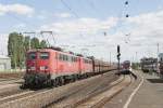 140 772 und 140 801 alias RBH 161 + 165 in Neuwied am 03.05.2014.