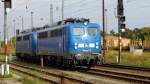 Am 8.09.2014 waren die 140 038-0 und die 140 041-5 von der Press in Stendal abgestellt.