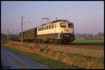 140657 auf der Rollbahn bei Vehrte am 23.3.1991 unterwegs in Richtung Bremen.
