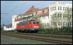 Solo ist hier 140465 Cargo am 29.4.2001 um 10.45 Uhr in Melle in Richtung Löhne unterwegs.