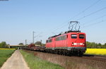 140 637-0 und 140 858-2 mit dem  EZ 51219 (Osnabrück Rbf-Seelze Mitte) bei Lindhorst 7.5.16