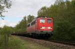 140 434-2 mit einem gemischten Güterzug bei Münster!