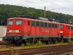 Diese Lok-BR gehört zu meinem E-Lok Favoriten - Die 140 811-1 der DB Schenker Rail abgestellt am 16.07.2012 in Kreuztal.
