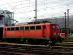 140 856-6 D-BYB; zieht einen Sonderzug in den Münchener Hauptbahnhof; 130607