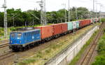 Am 27.06.2017 kam die 140 857-4 von der EGP – Eisenbahngesellschaft Potsdam, aus Richtung Stendal und fuhr weiter in Richtung Salzwedel .