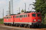 RBH 162 (140 789)+RBH 163 (140 815) am 23.8.13 als Lz in Ratingen-Lintorf.
