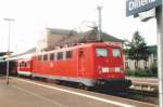 141 226 in Dillenburg.Sie war vor wenigen Minuten aus Kassel gekommen und wird gleich als RB zurckfahren.