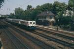 DB 141 222-0 (Bw Mannheim) mit 'Eilzug' in Offenburg am 9. Juli 1987.
