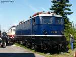 E 41 001 beim Dampflokfest in Nrnberg Gostenhof, 21.08.2010