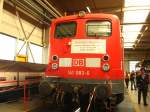 141 083-6 war auch beim Modellbahntreff in Gppingen am 16.9.07