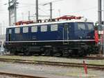 150 Jahre Eisenbahn in Luxemburg. E41 001 war auch stndig von Fotografen umlagert. Hier nutzte ich die Sekunde, als niemand mehr im Blickfeld war. Aufgenommen am 09/05/2009.