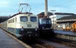 141 211 + 118 002  Stuttgart Hbf  28.09.78