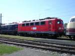 141 083-6 DB AG  Abschiedsfahrt Baureihe 141 , Bayerisches Eisenbahnmuseum BEM Nordlingen 20-04-2007 - Bahnvideos in Youtube - http://www.youtube.com/user/cortiferroviariamato/videos - Auch 103 245 mit altes Logo und CNL in Innsbruck,Taurus  Cobra  und Guterzuge am Brenner (BLS,Lokomotion,FS,TX Logistics,MRCE) - 2014