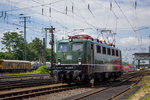 141 228 während der Führestandsmitfahrten am 19.06.2016 im DB Museum Koblenz