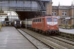 12.2.1994 - Bremen Hbf - DB BR 141 183 vor E6326 von Bremen nach Oldenburg (Bild vom Dia)