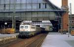 141 333-5 verläßt im Juni 1990 den Bremer Hauptbahnhof