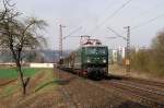 E42 151 mit DGS 88913 bei Karlstadt (Main) - 24.03.2010