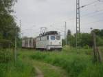 DP 53 mit Holzzug in Wismar am 12.6.2010