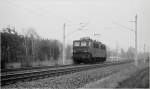 Als man noch Grn trug.
242 163 Lz zum Ng Doberlug-Zossen bei Rckersdorf, 1982