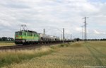 142 133-8 der EGP mit einem Zementzug bei Sierße am 01.07.2016