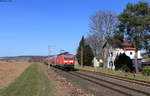 143 346-5 mit der RB 15271(Limburg(Lahn)-Frankfurt(Main)Hbf) bei Würges 29.3.21
