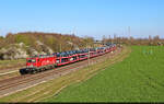 143 310-1 (Lok 607) schleppt Neuwagen der Marken BMW und MINI bei Schkeuditz West Richtung Halle (Saale).

🧰 Mitteldeutsche Eisenbahn GmbH (MEG)
🕓 4.4.2025 | 15:45 Uhr