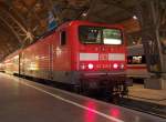 Dank des neuen Fahrplans, kommen auch immer fters Magdeburger Loks sowie Wagen nach Bitterfeld und Leipzig, sowie die 143 349, die fr 140 km/h zugelassen ist.
