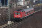 143 252 am 14.03.09 mit RB 32524 aus Eggmhl in Regensburg (BB-Treffen)