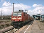 143 043-8 in Borna bei Leipzig 5/2005