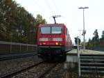 143 094 in Schwabach-Limbach bei strmenden Regen am 22.10.2008
