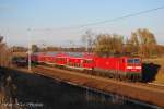 143 567-6 schiebt RB 28050 Potsdam Hbf.
