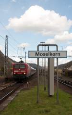 143 919-9 und 143 925-6 (Zugschluss) als RB 12224 (Koblenz Hbf - Trier Hbf) am 1.