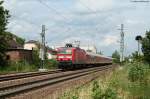143 104-8 mit der RB 39244 (Frankfurt(Main)Hbf-Koblenz Hbf) am alten Stellwerk in Geisenheim 17.7.120