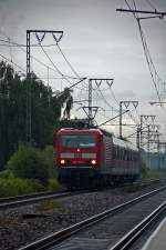 143 961 am 02.08.2010 bei strmendem Regen in Regensburg Burgweinting.