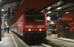 RB 26574 (Basel Bad Bf-Offenburg) mit Schublok 143 055-2 in Offenburg 30.12.10